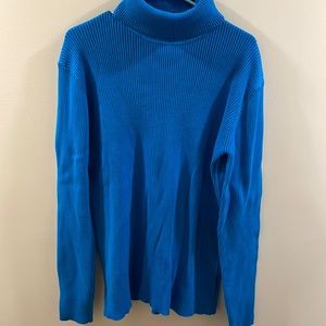Coofandy Blue Turtleneck